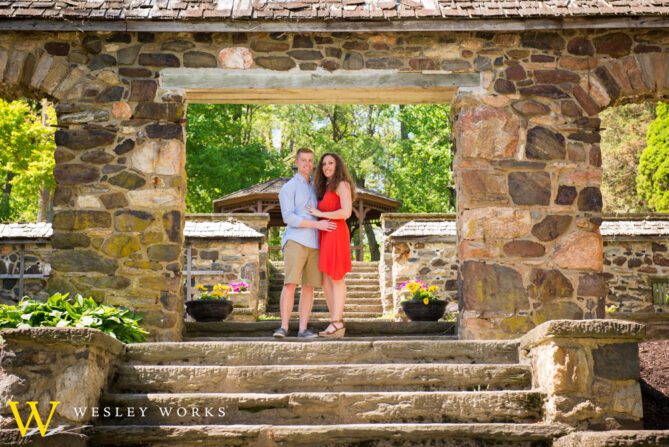 Ridley Creek State Park engagement photos